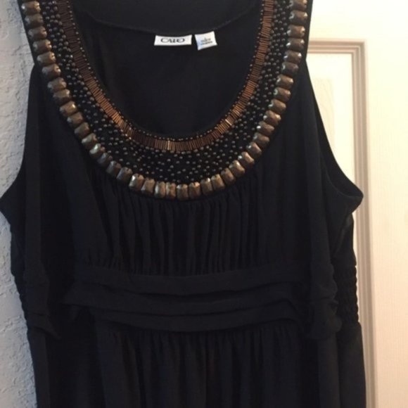 Cato black sundress L - Picture 5 of 5